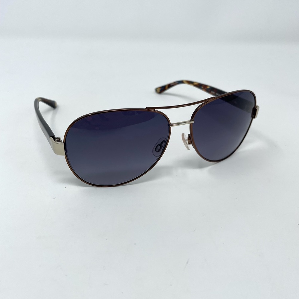 Anne Klein Brown Blue Tortoise‎ Sunglasses